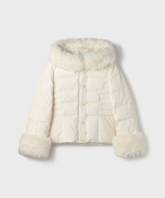 GRACE CONTINENTAL エコファーショートダウンジャケット