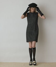 GRACE CONTINENTAL ツイードタイトワンピース
