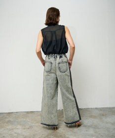 GRACE CONTINENTAL シアーボウタイノースリーブ