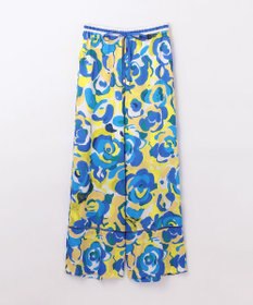 GRACE CONTINENTAL ペイントカラーワイドパンツ