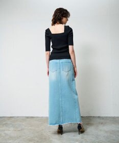 GRACE CONTINENTAL スクエアーネックトップ