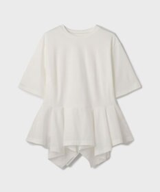 GRACE CONTINENTAL ペプラムカットトップ