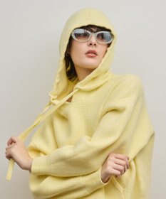 GRACE CONTINENTAL ガーターニットパーカー