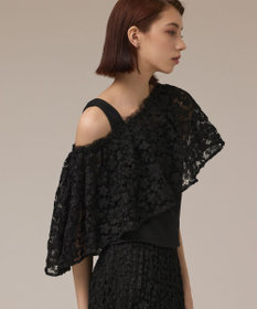 GRACE CONTINENTAL レースケープカットトップ