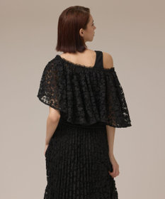 GRACE CONTINENTAL レースケープカットトップ