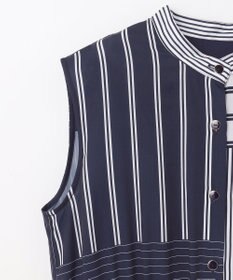 GRACE CONTINENTAL ストライププリントワンピース