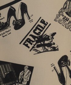 GRACE CONTINENTAL フォトプリントシャツドレス