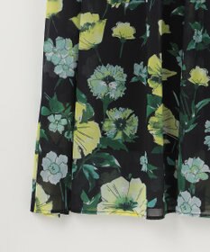 GRACE CONTINENTAL グラデフラワープリントワンピース