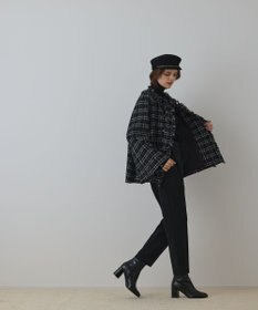 GRACE CONTINENTAL フレアスリーブツイードジャケット