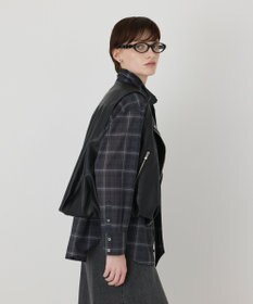 GRACE CONTINENTAL ライダースジレ