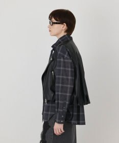 GRACE CONTINENTAL ライダースジレ