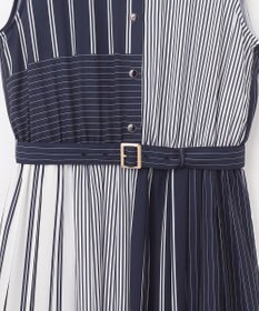 GRACE CONTINENTAL ストライププリントワンピース