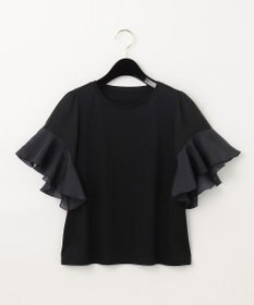 GRACE CONTINENTAL フレアスリーブカットトップ