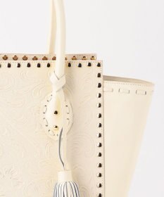 GRACE CONTINENTAL Studs tote bag