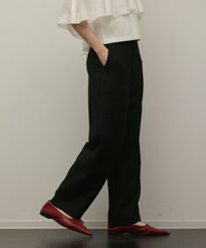 GRACE CONTINENTAL オーガンジージャガードパンツ