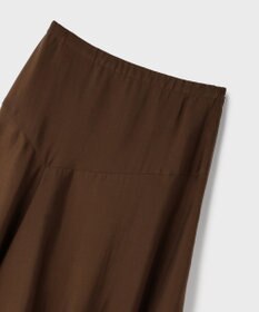 GRACE CONTINENTAL レースヘムフレアスカート