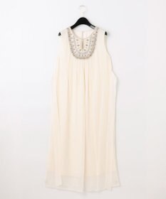 GRACE CONTINENTAL ビジューロングワンピース