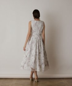 GRACE CONTINENTAL ローズ刺繍ワンピース