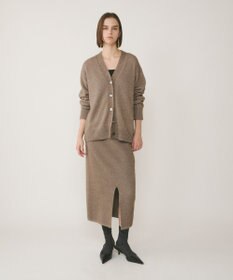 GRACE CONTINENTAL フィルムヤーンニットスカート