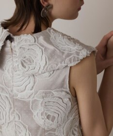 GRACE CONTINENTAL ローズ刺繍ワンピース