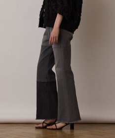 GRACE CONTINENTAL パッチワークデニムパンツ