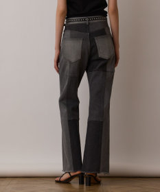 GRACE CONTINENTAL パッチワークデニムパンツ