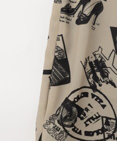 GRACE CONTINENTAL フォトプリントシャツドレス