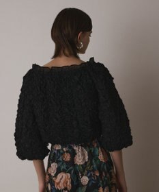 GRACE CONTINENTAL シャーリングトップ