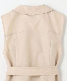 GRACE CONTINENTAL リネンタッチダブルブラウス