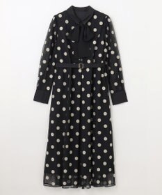 ラメドット刺繍ドレス / GRACE CONTINENTAL | GRACE CONTINENTAL