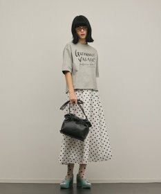 GRACE CONTINENTAL レイヤードロゴＴシャツ