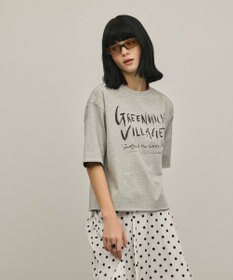 GRACE CONTINENTAL レイヤードロゴＴシャツ