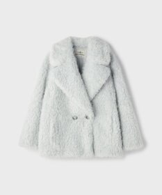 GRACE CONTINENTAL フェイクファーPコート