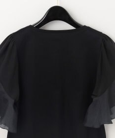 GRACE CONTINENTAL フレアスリーブカットトップ