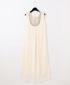 GRACE CONTINENTAL ビジューロングワンピース