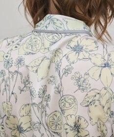 GRACE CONTINENTAL フルーツフラワープリントトップ