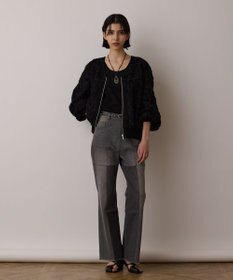 GRACE CONTINENTAL パッチワークデニムパンツ