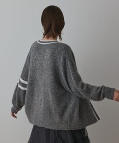GRACE CONTINENTAL グリッターニットカーディガン