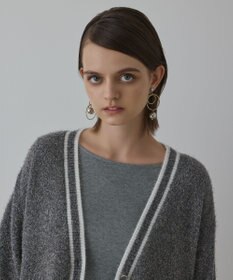 GRACE CONTINENTAL グリッターニットカーディガン