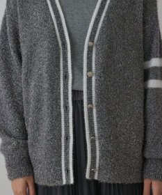 GRACE CONTINENTAL グリッターニットカーディガン