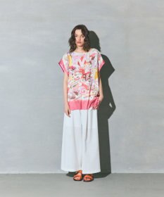 GRACE CONTINENTAL スカーフポンチョトップ