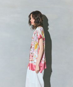 GRACE CONTINENTAL スカーフポンチョトップ