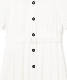 GRACE CONTINENTAL シアーチェックシャツワンピース