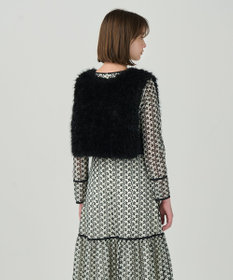 GRACE CONTINENTAL ショートファーベスト