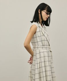 GRACE CONTINENTAL カシュクールタックフレアワンピース