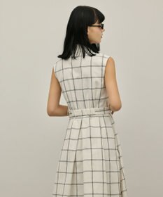 GRACE CONTINENTAL カシュクールタックフレアワンピース