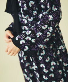 フラワー刺繍ロングワンピース / GRACE CONTINENTAL | GRACE