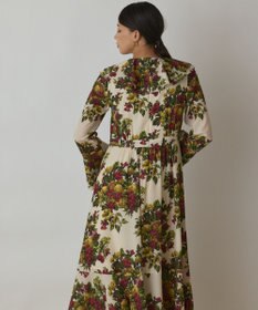 GRACE CONTINENTAL ボタニカルベリープリントワンピース