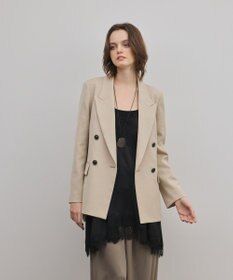 GRACE CONTINENTAL ピークドダブルジャケット