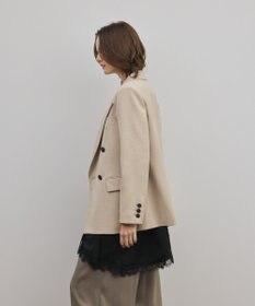 GRACE CONTINENTAL ピークドダブルジャケット